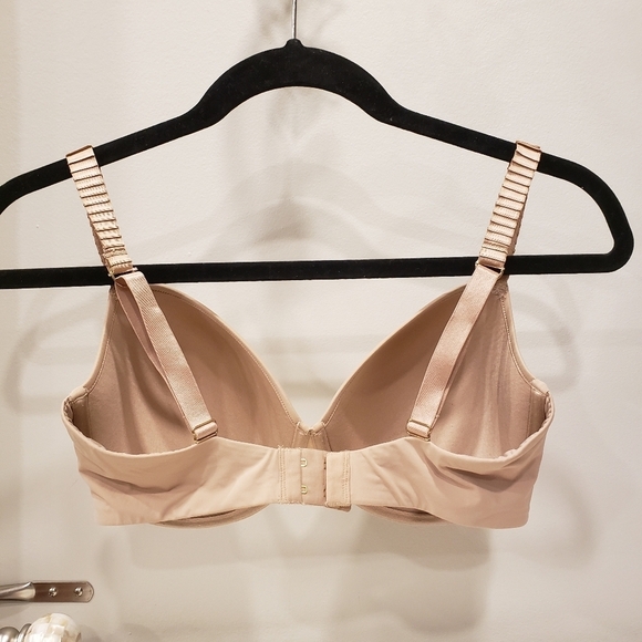 ThirdLove 24/7 Classic T-shirt Taupe Bra - Sz 34F US/US - Picture 3 of 9